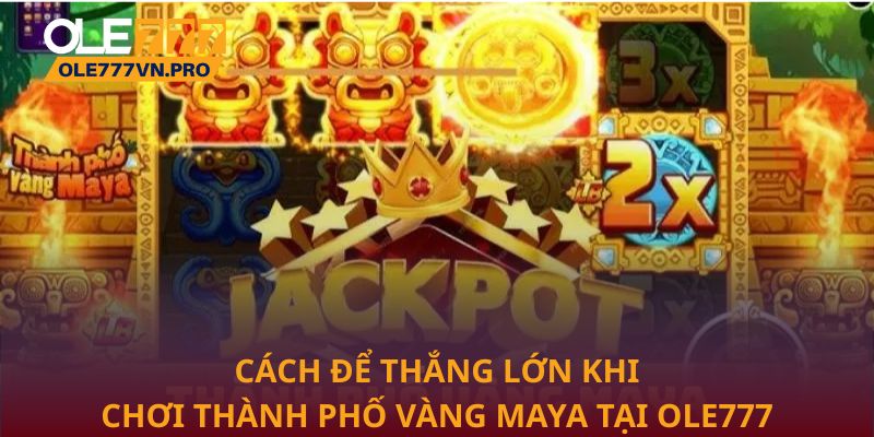 Cách để thắng lớn khi chơi Thành Phố Vàng Maya tại Ole777