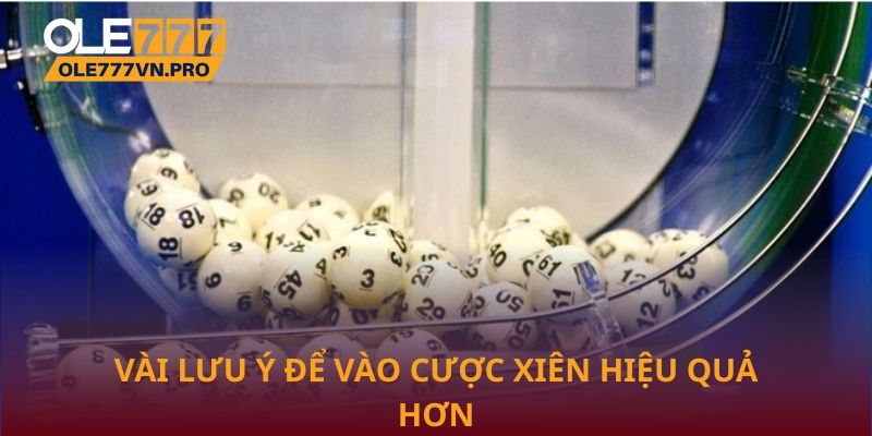 Vài lưu ý để vào cược xiên hiệu quả hơn của cao thủ tại Ole777